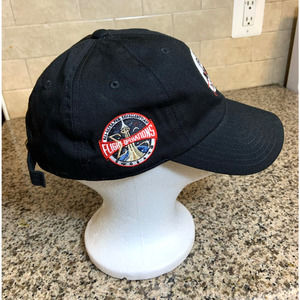 Field Grade Skylab NASA Flight Operations Strapback Adjustable Hat Black